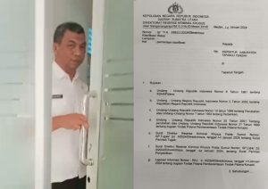 Usai Diperiksa Kejatisu, Kini Kepala Inspektorat Tapteng Dipanggil Polda Sumut