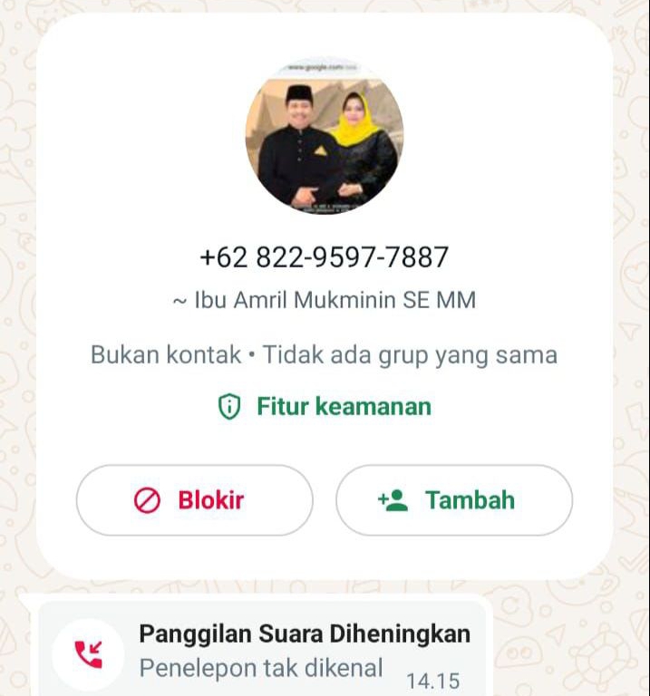 Awas, Ada Penipu Mengaku Ajudan Bupati Bengkalis Menelpon Anda