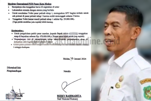 Kasus Kebocoran PAD Parkir PUD Pasar, Ini Satu Bukti