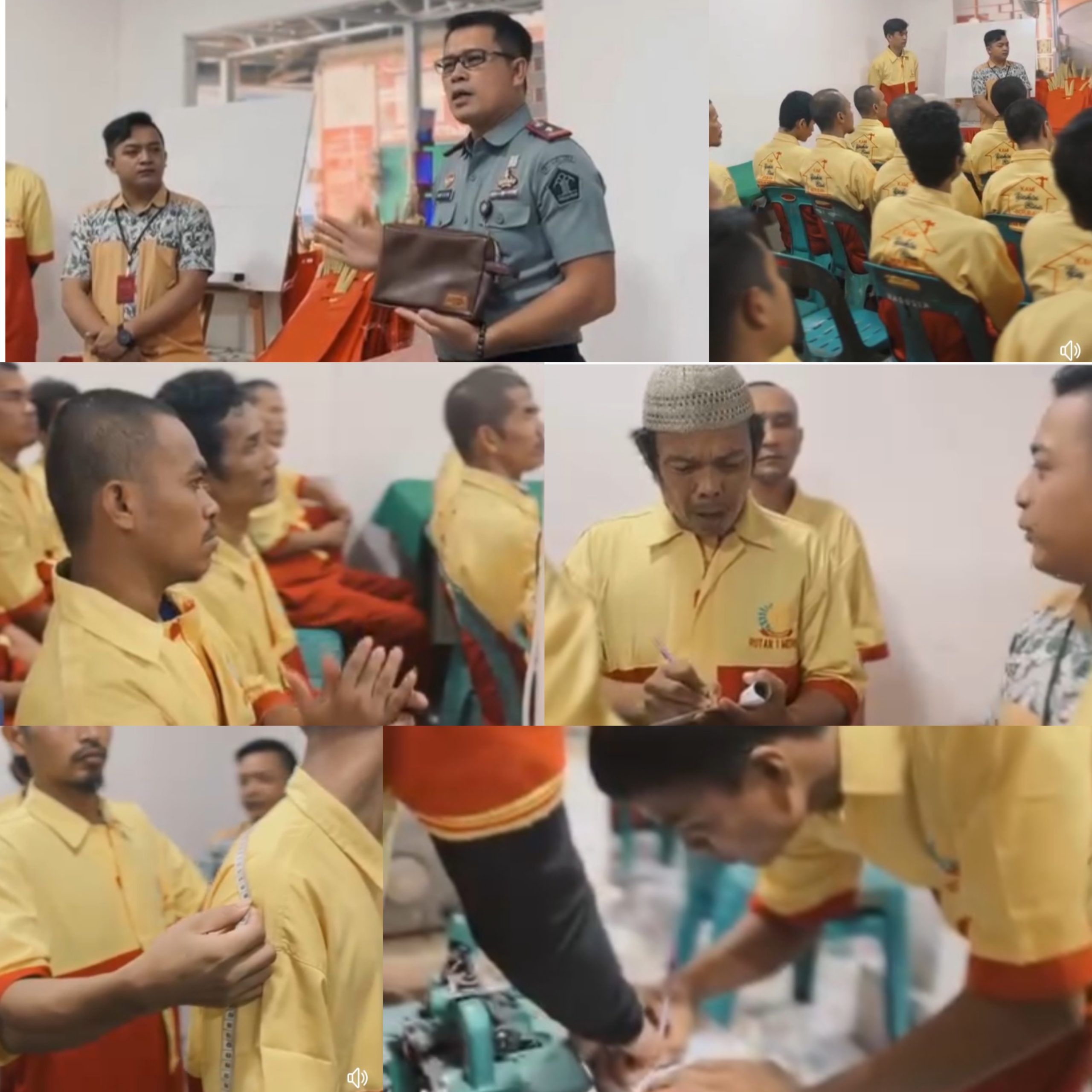 Warga Binaan Rutan Medan, “Penjahat Jadi Penjahit”
