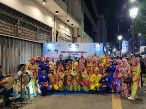 SMPN 24 Medan Dendangkan Tari Melayu di Kesawan
