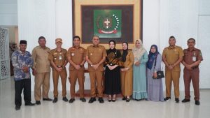 Pj Bupati Langkat Terima Audiensi dari Desa Teluk Bakung