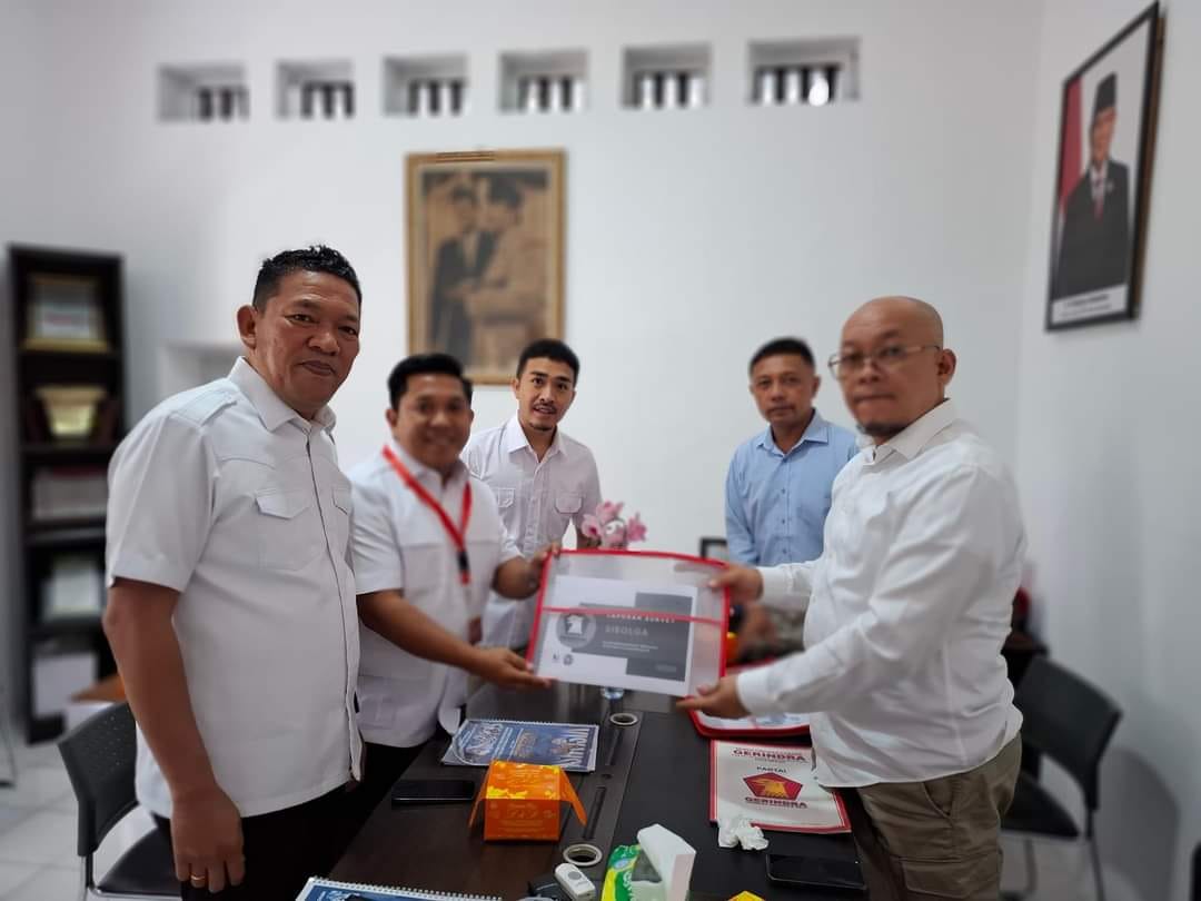 Balon Wali Kota Sibolga PENTAS Ikuti Fit and Propertest DPD Partai Gerindra