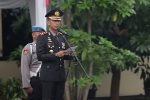 Kapolres Sergai, AKBP Oxy Yudha Pratesta, S.I.K, Pimpin Upacara Hari Bhayangkara 78