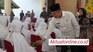 Pj Bupati Langkat Sambut dan Tepungtawari Kedatangan Jama’ah Haji