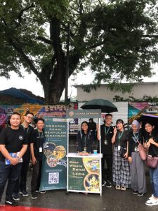 Kelompok Mahasiswa Laskar Serdang Promosikan Desa Wisata Denai Lama di Car Free Day Medan