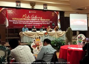 Media Gathering KPU Tulungagung Sinergi untuk Sukseskan Pilkada 2024