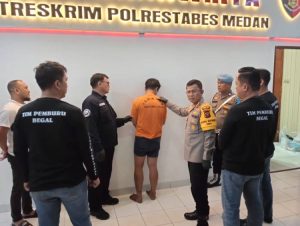 Pelaku Jambret Penumpang Betor Dibekuk Polrestabes Medan