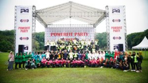 Pj.Bupati Langkat Bersama Wakapolda Sumut Ajak Warga Jaga Kesehatan Melalui Power Fit Party