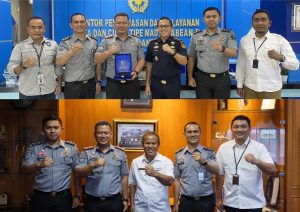Jalin Sinergitas,Ka Rutan Labuhan Deli Silaturrahmi dengan APH