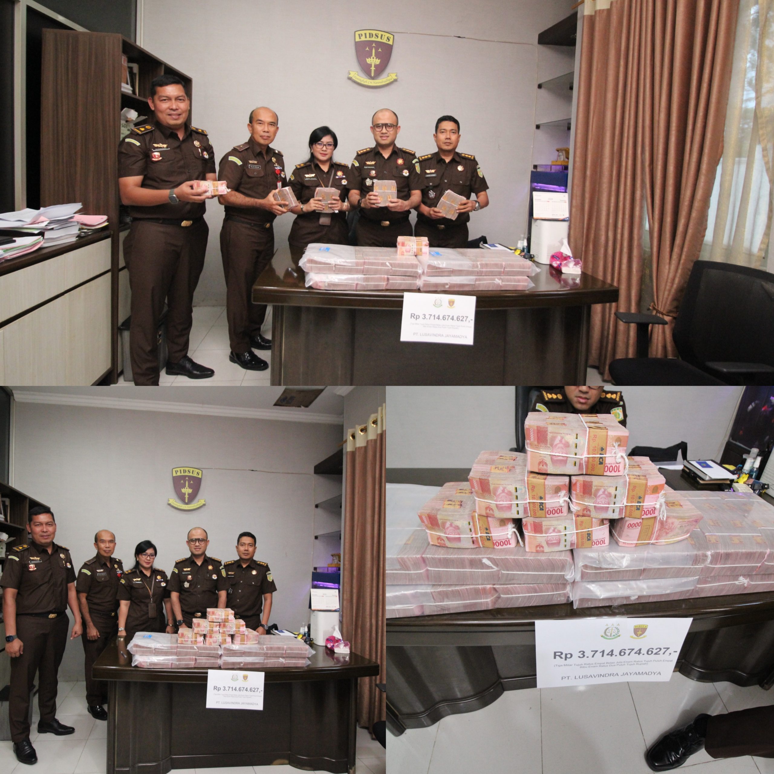 Tim Penyidik Pidsus Terima Pengembalian Kerugian Negara  Rp3,7 M Lebih dari Perkara Dugaan Korupsi Smart AirPort Bandara Kualanamu