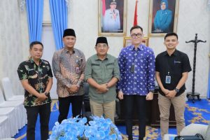 Bupati Anwar Sadat Audiensi Dengan Pimpinan Cabang BRI Kuala Tungkal