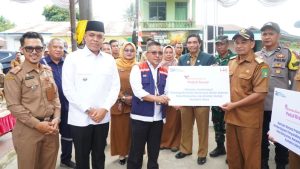 PT Hutama Karya dan Pemkab Langkat, Kick-Off Program Penanganan Kemiskinan Ekstrem dan Stunting