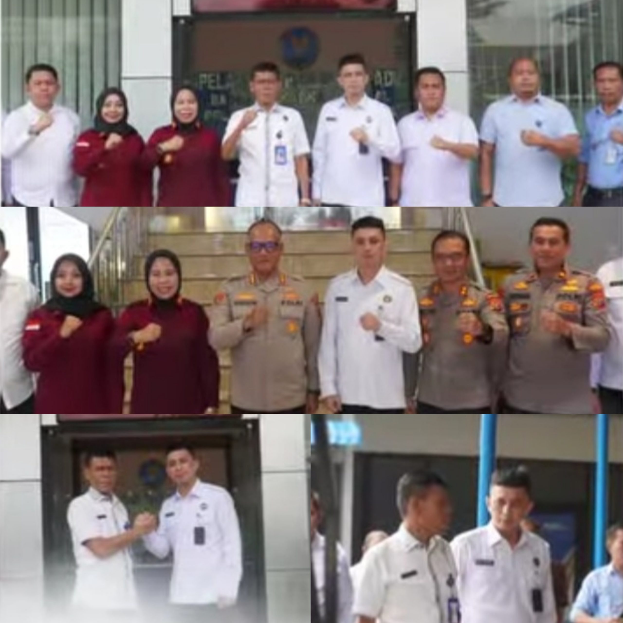 Rutan Kelas I Medan Koordinasi Dengan BNNP Sumut dan Polrestabes Medan, Perkuat Sinergitas Aparat Penegak Hukum