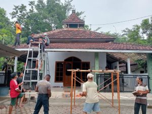 Aksi Mulia Aipda Sandy, Renovasi Musala dengan Dana Pribadi