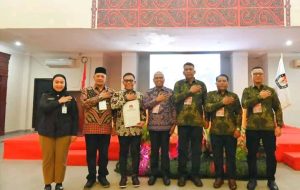Pj. Bupati Hadiri Rapat Pleno Terbuka Penetapan Bupati dan Wakil Bupati Tapteng