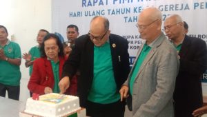 Diadakan Sederhana, Perayaan HUT Gereja Pentakosta Ke-84 Penuh Hikmad dan Sukacita