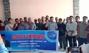 PT. Bumi Laksamana Jaya Coffee Morning dengan Wartawan Pulau Bengkalis