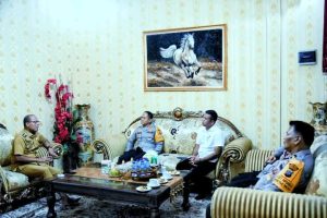 Pj.Bupati Tapteng Sambut Kunjungan Silaturahmi Kapolres Tapteng