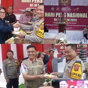 Perdana, Polres Tanjab Barat Adakan Perayaan HPN ke 79 Tahun di Ruang Rekonfu
