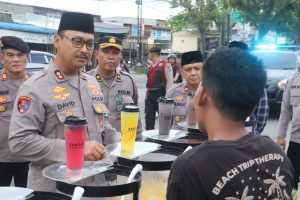 Kapolres Langkat Pastikan Pedagang Takjil Bebas dari Pungli