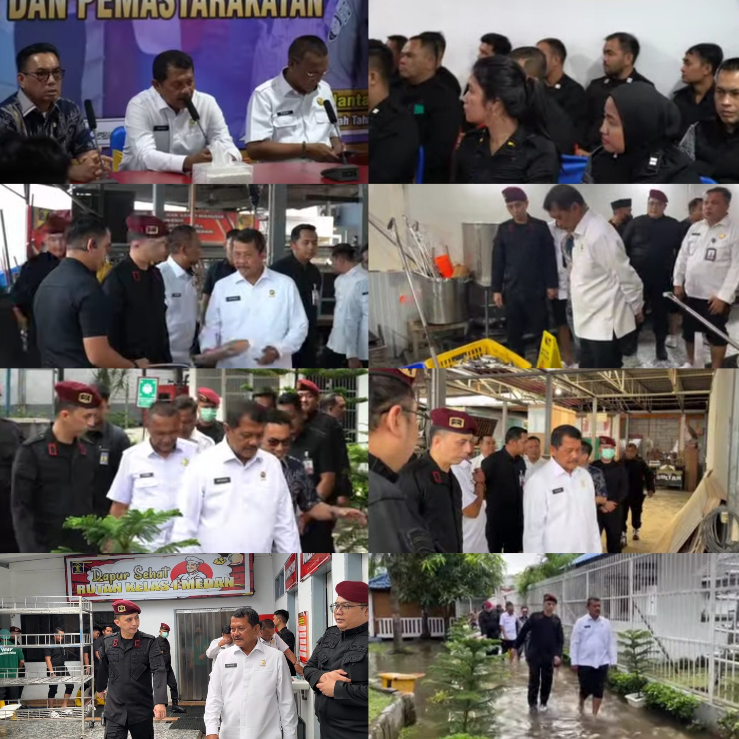Direktur Jenderal Pemasyarakatan, Mashudi Kunjungi Rutan Kelas I Medan
