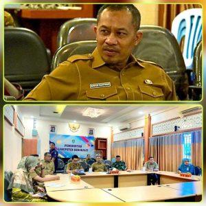 Jelang HBK, Wabup Bengkalis Ikuti Rakor Pengendalian Inflasi