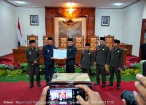 DPRD Tulungagung Gelar Rapat Paripurna Penyampaian LKPJ dan Umumkan Pansus Ranperda