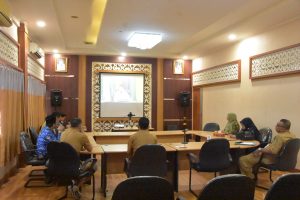 Bupati Bengkalis Ikuti Rapat Penandatangan MoU Nota Penanganan Kesepahaman Secara Zoom Meeting