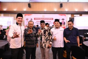 Mewakili Bupati, Wabup Bengkalis Hadiri Sosialisasi 4 Pilar