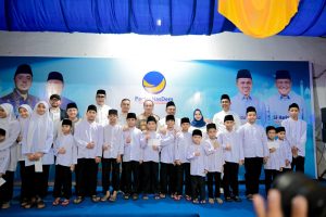 Eratkan Silahturahmi, Bupati Bengkalis Kasmarni Buka Puasa Bersama Keluarga Besar DPW Nasdem Se-Provinsi Riau