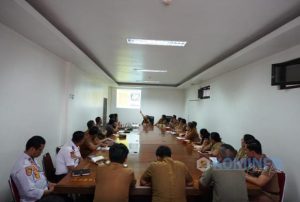 Wakil Bupati Karo Hadiri Rapat Relokasi Pool Tenaga Kerja Informal Simpang Tiga Laudah
