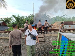 Polsek Sunggal GKN, Amankan 7 Sepeda Motor dan Paket Sabu