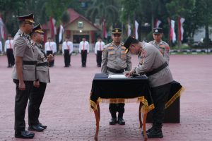 Sertijab PJU dan Kapolres Jajaran Polda Sumut