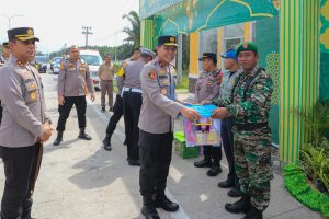 Tinjau Pos Pelayanan Idulfitri di Tebing Tinggi, Wakapolda Sumut Beri Arahan dan Dukungan untuk Personel