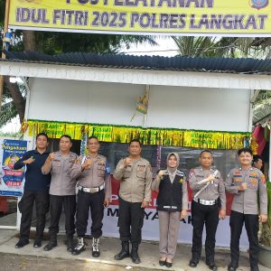 Subsatgas Dokkes Polres Langkat Gelar Patroli Medis ke Pos Pelayanan III Hinai dan Pos Pelayanan IV Tanjung Pura