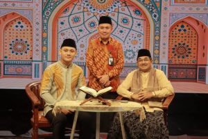 Bupati Tanjabbar Jadi Narasumber Pada Acara Hikmah Ramadhan 1446 H di Stasiun Televisi TVRI Jambi