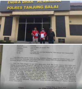 Pencemaran Nama Baik, Ketua DPC.PWRI Resmi Laporkan SP Ke Polres Tanjungbalai