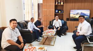 Ketua PN Sibuhuan Terima Kunjungan Silaturahmi Pinca Bank BRI