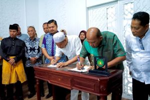 Dorong Pendidikan dan SDM Unggul,Bupati Langkat H.Syah Afandin SH Teken MoU dengan UNIPAL