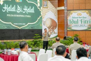 Halal Bihalal Polda Sumut Pererat Hubungan Antar Personel
