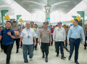 Kapolda Sumut Tinjau Arus Balik di Bandara KNIA
