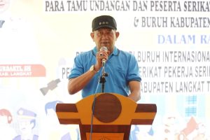 Syah Afandin Apresiasi Kaum Buruh