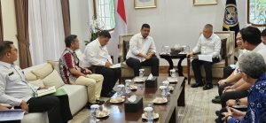 Gubsu Ajak Bupati Samosir Audiensi ke Kementerian Perhubungan