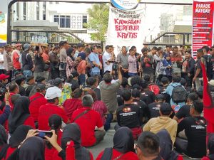 Pengamanan Humanis Warnai Perayaan May Day 2025 di Sumatera Utara