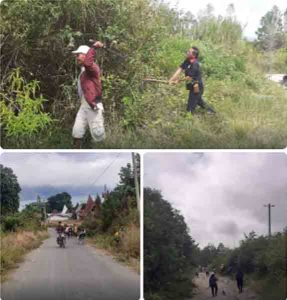 LSM-LPPAS Gelar Gotongroyong di Desa Parbaba Dolok