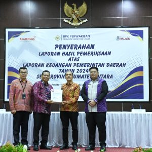 Pemkab Samosir Raih Opini WTP ke-8 Berturut-Turut