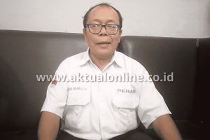 Kuasa Hukum Eks Karyawan PT. Maja Agung Latexindo Jauli Manalu (Foto: Prasetiyo/Aktual Online)