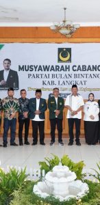 Bupati Langkat Syah Afandin Hadiri Muscab VI PBB Langkat