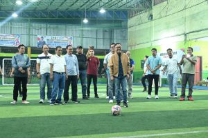 Bupati Bengkalis Buka Turnamen Futsal Kapolres CUP III